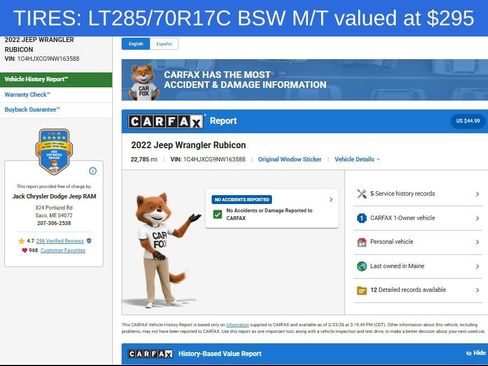 Used 2022 Jeep Wrangler Rubicon w/ Steel Bumper Group image 12