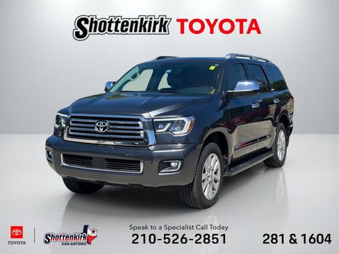 Used 2019 Toyota Sequoia Platinum RWD image 1
