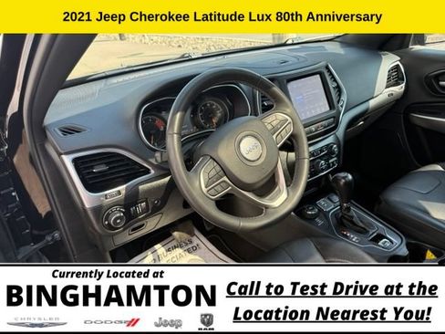 Used 2021 Jeep Cherokee Latitude Lux 80th Anniv w/ Quick Order Package 26U 80TH AWD/4WD image 12