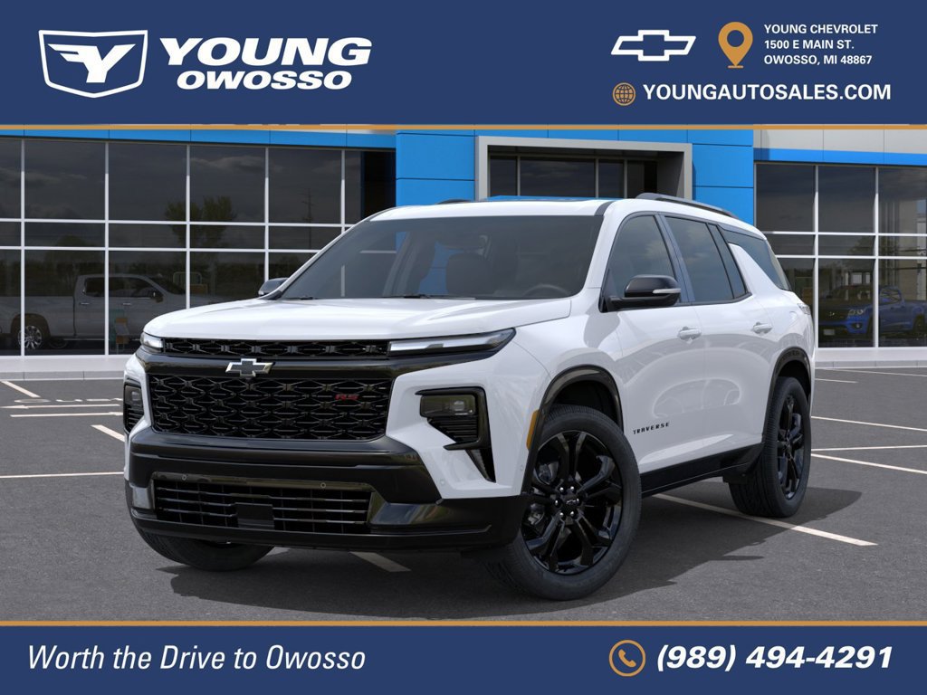New 2027 Chevrolet Traverse RS w/ LPO, Floor Liner Package AWD/4WD image 7
