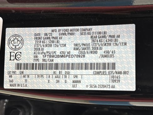 Used 2023 Ford F250 Limited AWD/4WD image 29