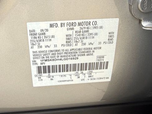 Used 2020 Ford Explorer XLT w/ Comfort Package AWD/4WD image 27