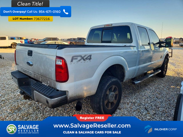 Used 2012 Ford F350 Lariat w/ Snow Plow Prep Pkg AWD/4WD image 4