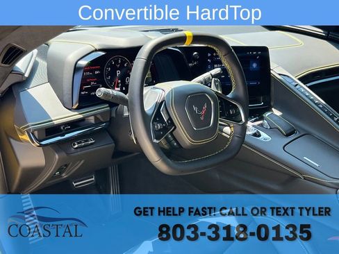 Used 2025 Chevrolet Corvette Stingray Premium Conv w/ Stealth Interior Trim Package RWD image 5