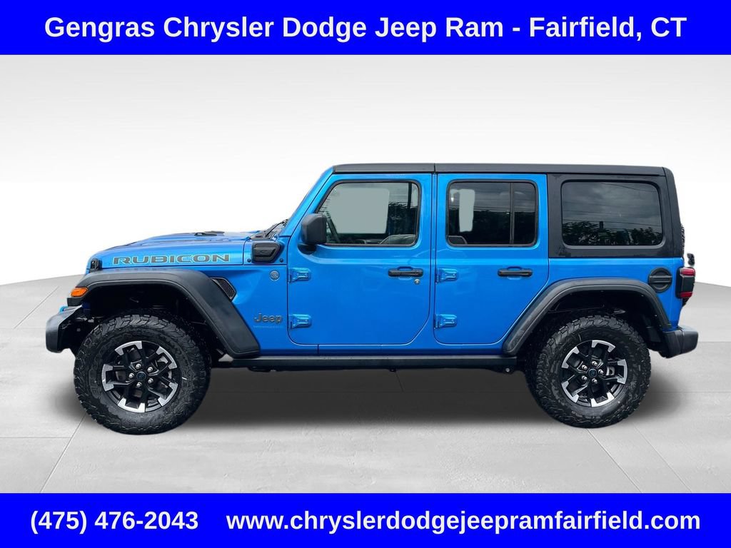 Certified 2025 Jeep Wrangler Unlimited Rubicon 4xe w/ Safety Group AWD/4WD image 4