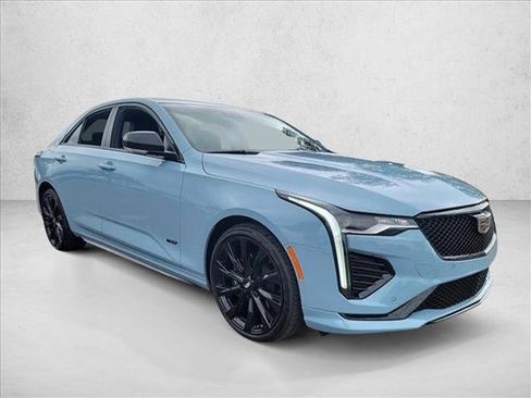 Used 2025 Cadillac CT4 V w/ LPO, ONYX Package AWD/4WD image 3