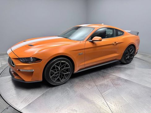 Used 2021 Ford Mustang GT Premium w/ Carbon Sport Interior Package RWD image 1