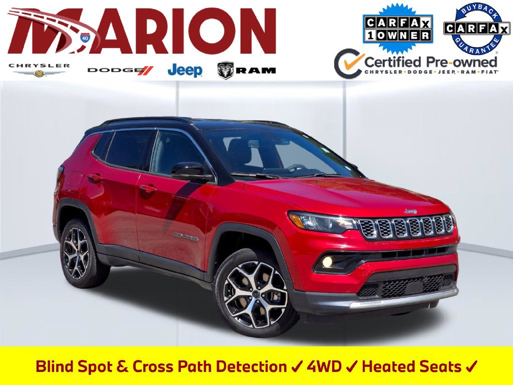 Used 2025 Jeep Compass Limited AWD/4WD 360° Tour