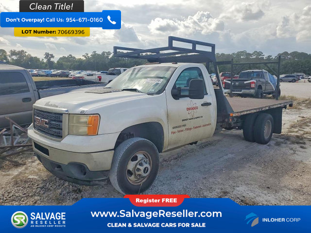Used 2013 GMC Sierra 3500 W/T RWD image 1