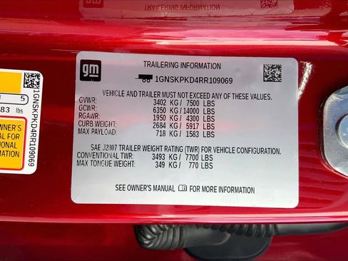 Used 2024 Chevrolet Tahoe Z71 w/ Luxury Package image 36