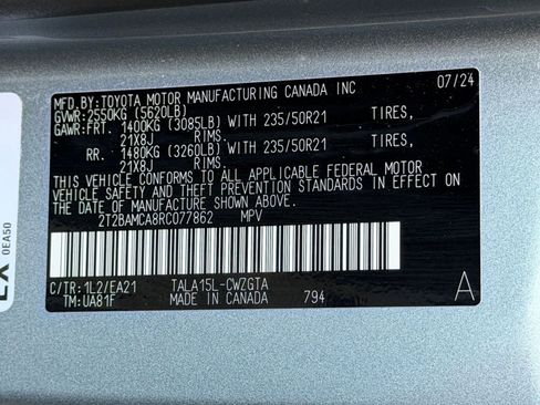Used 2024 Lexus RX 350 Premium w/ Accessory Package (Z1) AWD/4WD image 21