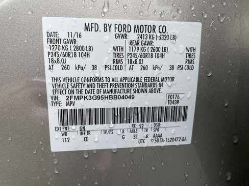 Used 2017 Ford Edge SE w/ Cargo Accessory Package FWD image 15