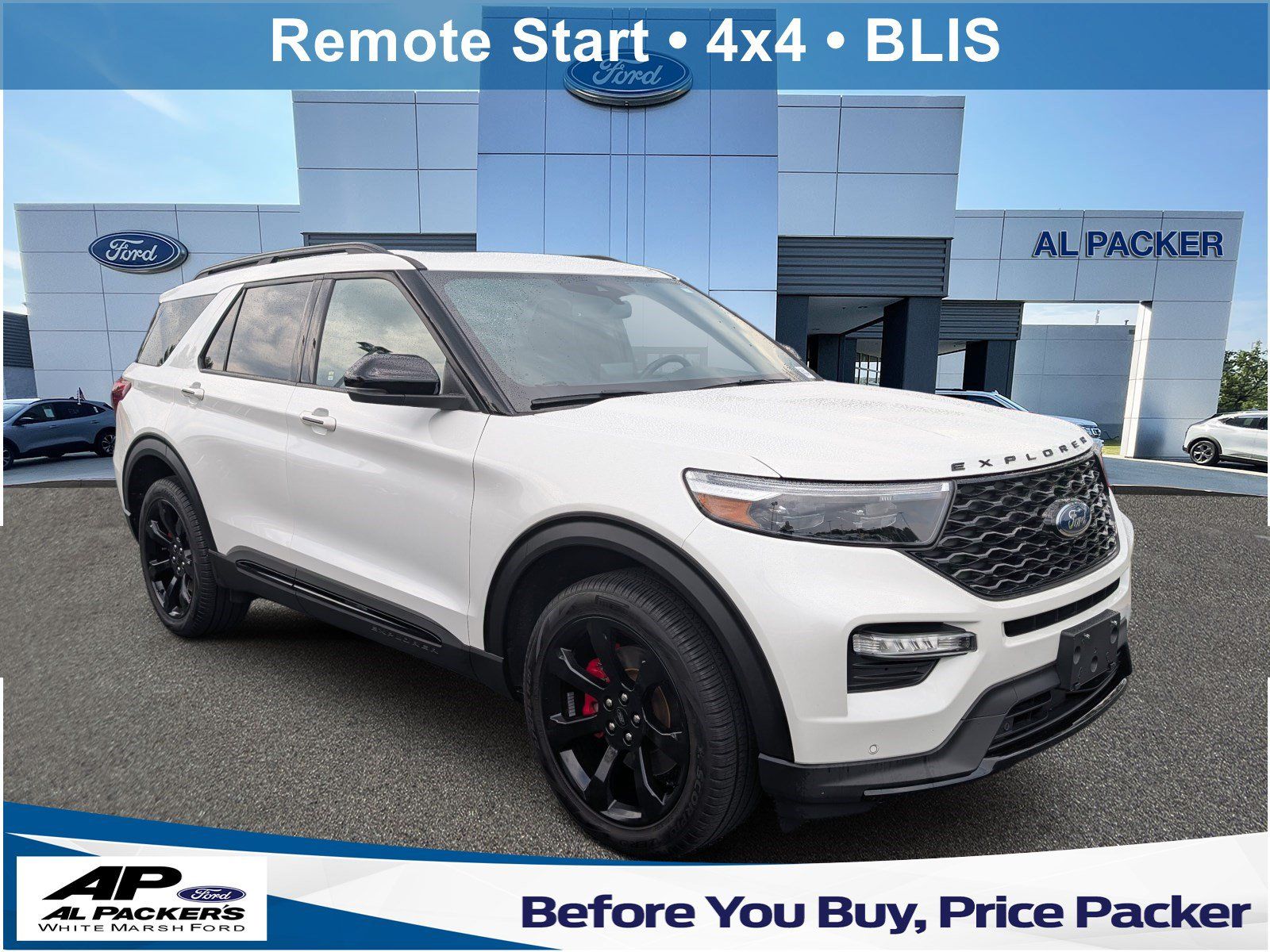 Certified 2023 Ford Explorer ST w/ Equipment Group 401A AWD/4WD image 1