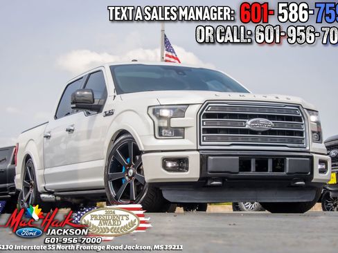 Used 2016 Ford F150 Limited w/ Trailer Tow Package image 4