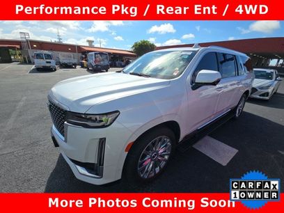 Used 2022 Cadillac Escalade ESV Premium Luxury w/ Performance Package