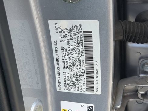 Used 2018 Honda Accord EX image 34