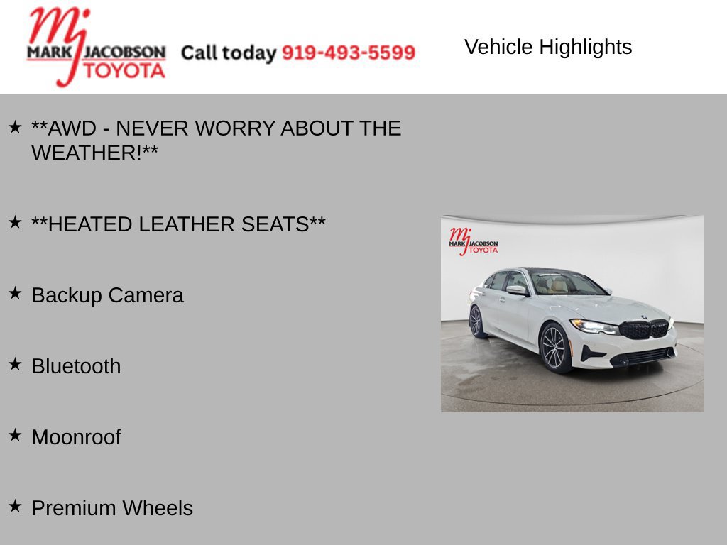 Used 2020 BMW 330i xDrive Sedan w/ Premium Package AWD/4WD image 5