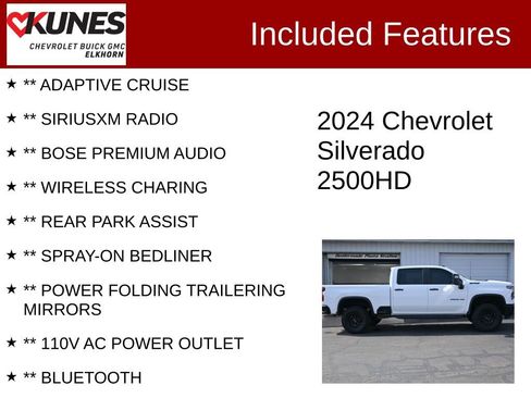 Used 2024 Chevrolet Silverado 2500 ZR2 w/ Technology Package image 3