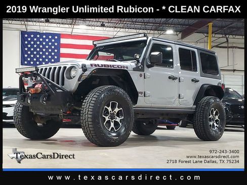 Used 2019 Jeep Wrangler Unlimited Rubicon AWD/4WD image 1