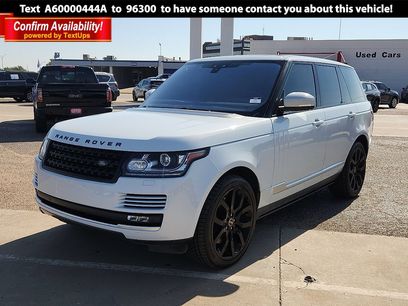 Used 2017 Land Rover Range Rover Supercharged