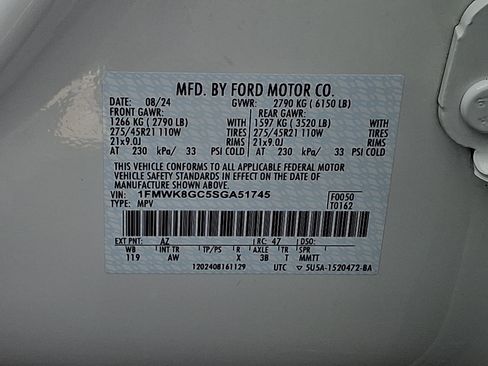 Used 2025 Ford Explorer ST AWD/4WD image 29