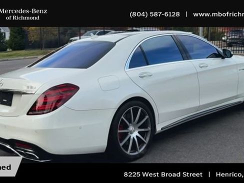 Used 2019 Mercedes-Benz S 63 AMG S 4MATIC Sedan image 2