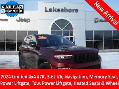 Certified 2024 Jeep Grand Cherokee Limited w/ Black Appearance Package