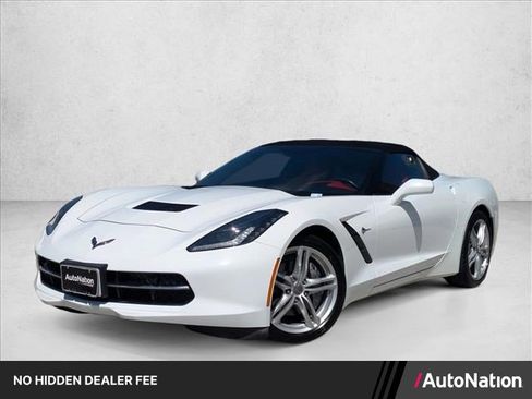Used 2016 Chevrolet Corvette Stingray Convertible w/ 3LT Preferred Equipment Group RWD image 1