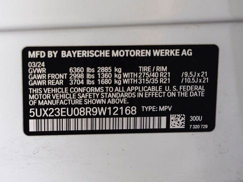 Used 2024 BMW X5 xDrive40i w/ Parking Assistance Package AWD/4WD image 35