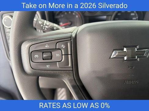 New 2026 Chevrolet Silverado 1500 Custom Trail Boss w/ Dark Appearance Package AWD/4WD image 11