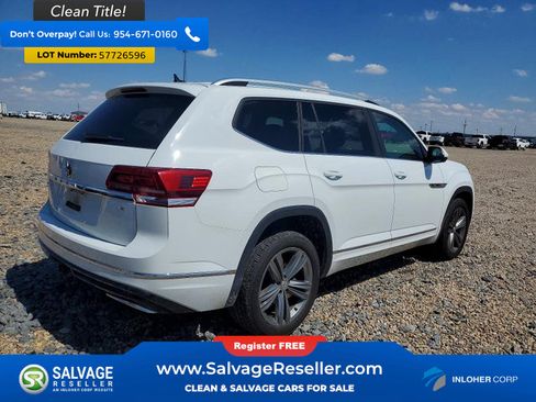 Used 2019 Volkswagen Atlas SE w/ Towing Package FWD image 4