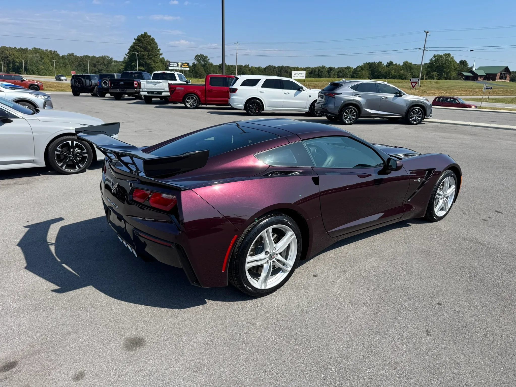 Used 2017 Chevrolet Corvette Stingray Coupe w/ Battery Protection Package RWD image 4