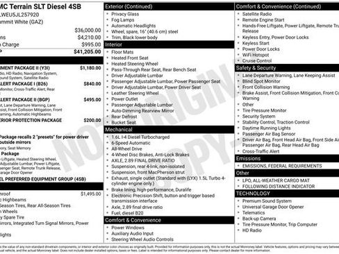 Used 2018 GMC Terrain SLT w/ Infotainment Package II image 37