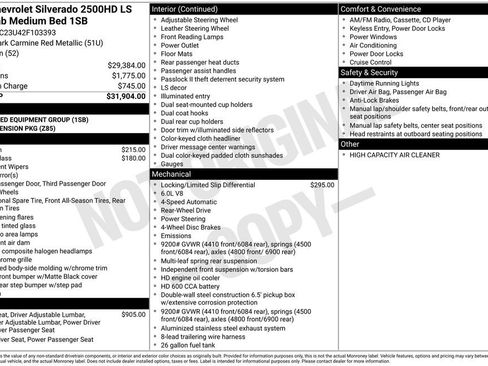 Used 2002 Chevrolet Silverado 2500 LS image 9