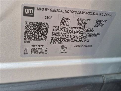 Used 2022 Chevrolet Equinox LT FWD image 25