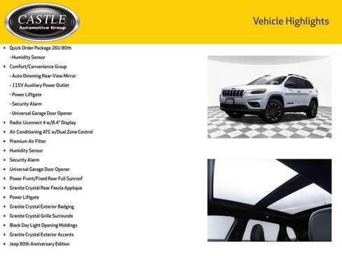 Used 2021 Jeep Cherokee Latitude Lux 80th Anniv w/ Quick Order Package 26U 80TH AWD/4WD image 7