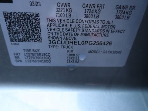 Used 2023 Chevrolet Silverado 1500 ZR2 w/ Technology Package image 4