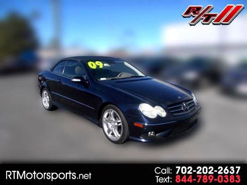 Used 2009 Mercedes-Benz CLK 550 Cabriolet image 1