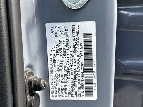 Certified 2022 Honda CR-V Touring image 2