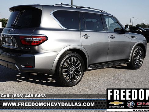Used 2023 Nissan Armada Platinum w/ Captain's Chairs Package AWD/4WD image 40
