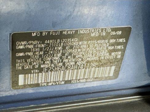 Used 2010 Subaru Forester 2.5X AWD/4WD image 37