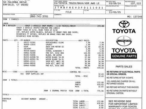 Used 2015 Toyota RAV4 LE image 10