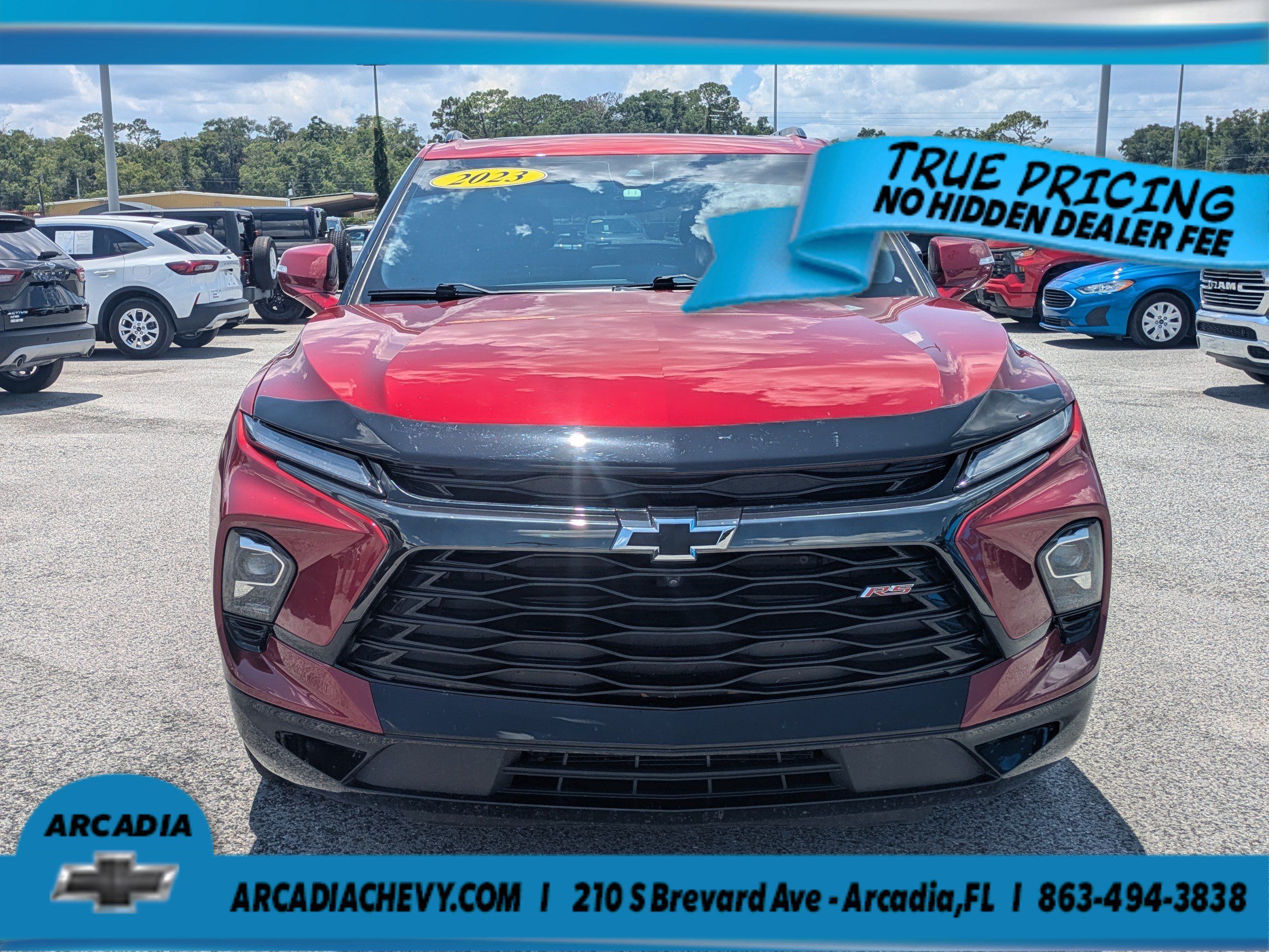 Certified 2023 Chevrolet Blazer RS w/ Driver Confidence II Package FWD image 9