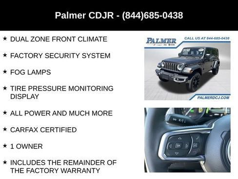 Used 2025 Jeep Wrangler Unlimited Sahara w/ Safety Group AWD/4WD image 24
