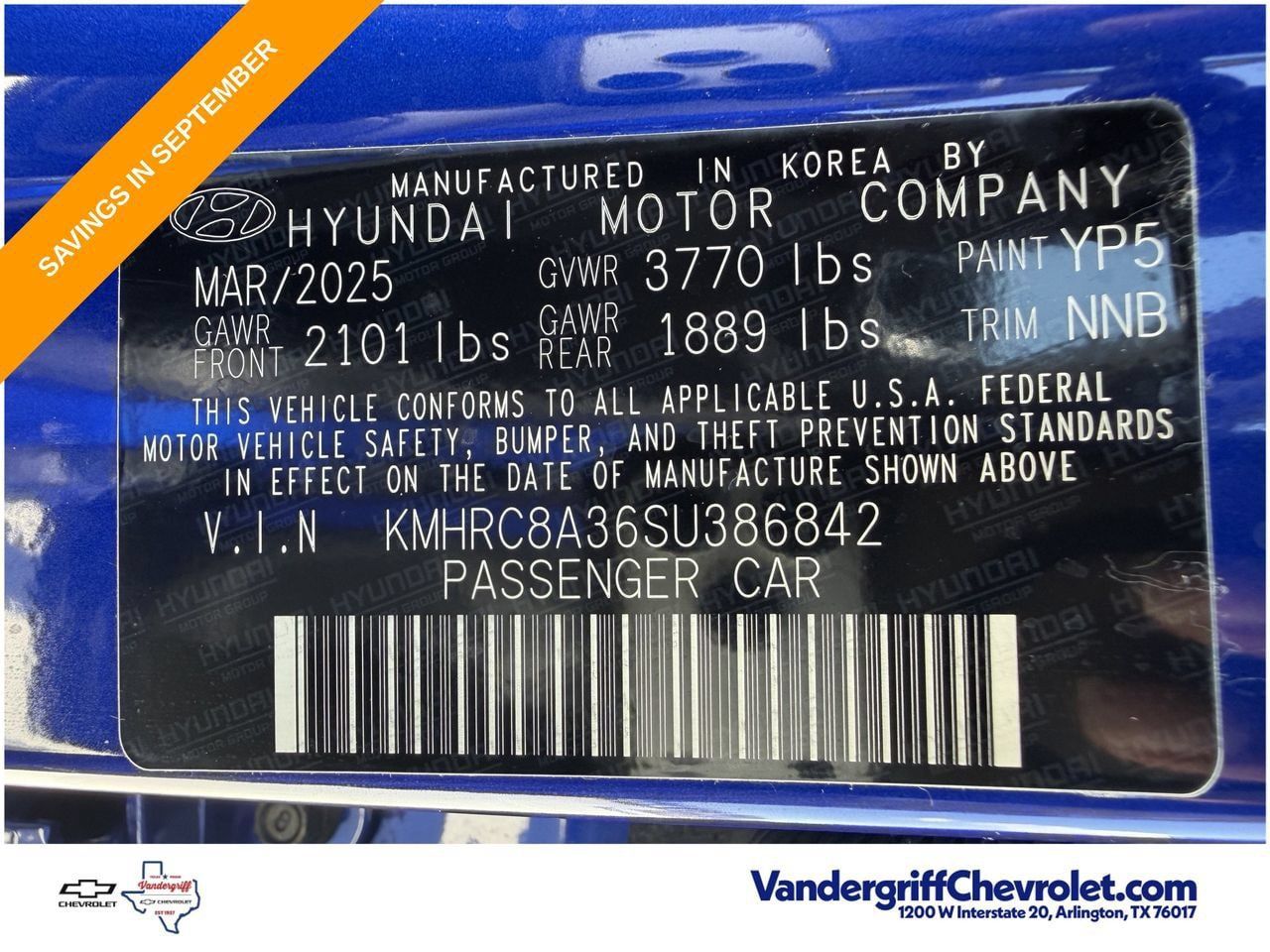 Used 2025 Hyundai Venue SEL FWD image 29