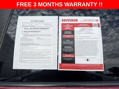 Used 2020 Toyota RAV4 LE w/ All Weather Liner Package AWD/4WD image 24