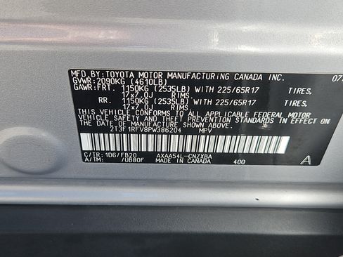 Used 2023 Toyota RAV4 LE AWD/4WD image 7