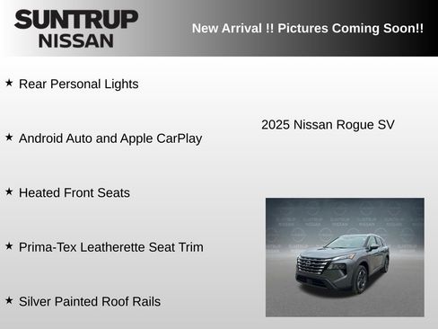 Used 2025 Nissan Rogue SV w/ SV Premium Package FWD image 12