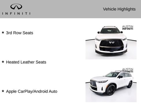 Certified 2026 INFINITI QX60 Sport w/ Dark Cargo Package AWD/4WD image 3