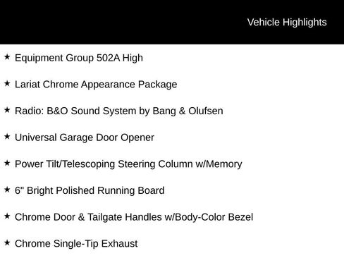 Used 2022 Ford F150 Lariat w/ Equipment Group 502A High image 6